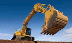 Caterpillar graafmachine